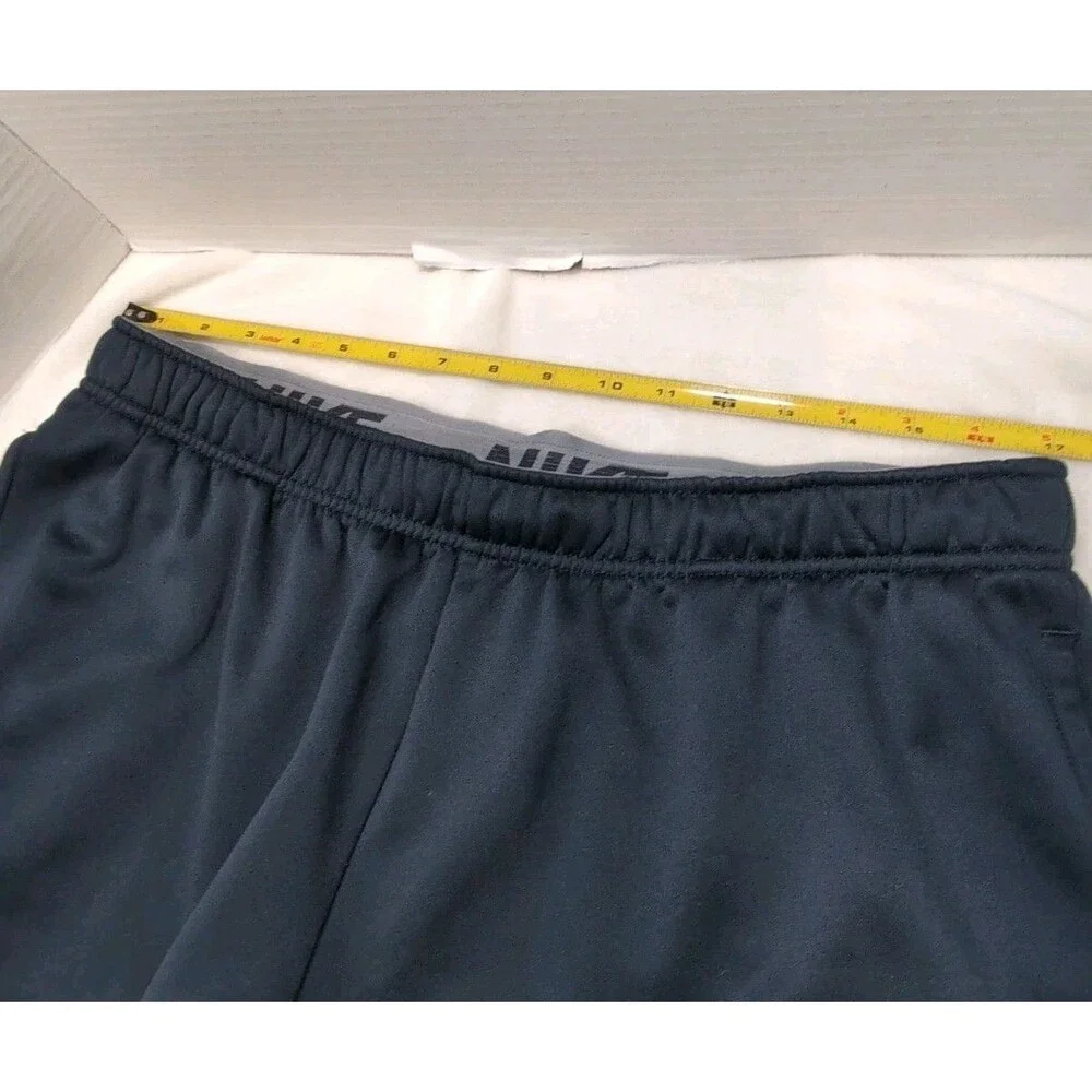 NIKE LOGO THERMA FIT MENS XL NAVY SWEATPANTS  GUC
